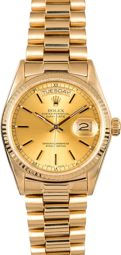 rolex president day date 18kt white gold|rolex 18k white gold vintage.